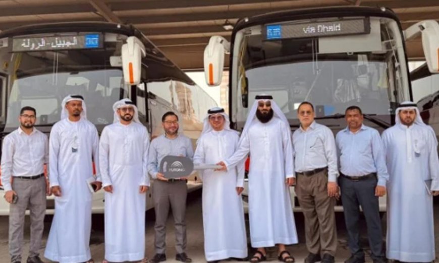ഷാർജയിൽ ഒമ്പത് പുതിയ ബസ്സുകൾ പുറത്തിറക്കി.