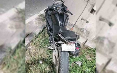 മെട്രോ പില്ലറില്‍ ബെക്കിടിച്ച് രണ്ട് പേർക്ക് ദാരുണാന്ത്യം.