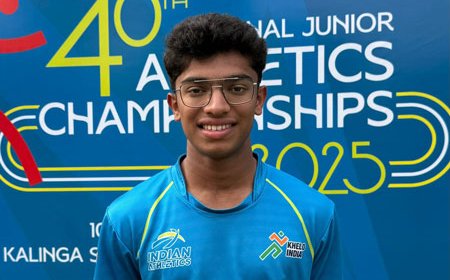 ഇന്ത്യയുടെ പ്രതീക്ഷയായി കുവൈത്തിലെ മലയാളി വിദ്യാർത്ഥി: ഏഷ്യൻ യൂത്ത് ഗെയിംസിൽ മത്സരിക്കും.