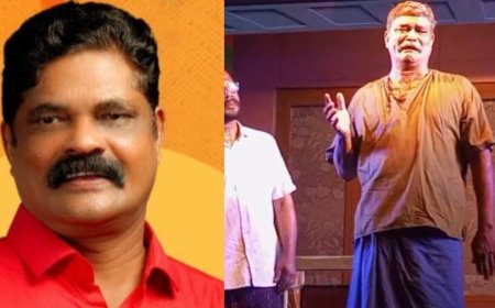 നാടകം അവതരിപ്പിക്കുന്നതിനിടെ നടന്‍ വേദിയില്‍ കുഴഞ്ഞുവീണ് മരിച്ചു.