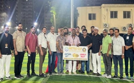 മെട്രോ കപ്പ്; ലോഗോ പ്രകാശനം ചെയ്തു.