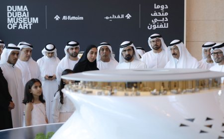 ദുബായിയുടെ പുതിയ നാഴിക കല്ലായി, ദുബായ് മ്യൂസിയം ഓഫ് ആർട്ട്.