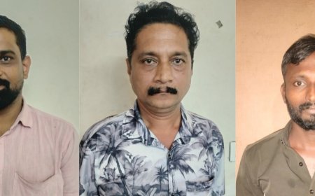 കാസർകോട് പ്രത്യേക പോലീസ് ഡ്രൈവ്; മൂന്ന് പേർ അറസ്റ്റിൽ.