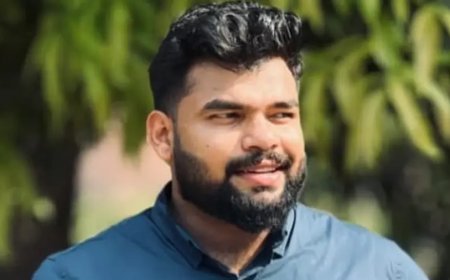 കാർ കത്തി പൊള്ളലേറ്റ യുവാവ് മരിച്ചു.