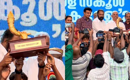 സംസ്ഥാന സ്കൂൾ കായികമേളയിൽ സ്വർണക്കപ്പ് നേടി തിരുവനന്തപുരം.