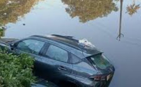 കാര്‍ കനാലില്‍ വീണ് യുവ ഡോക്ടര്‍ മരിച്ചു.