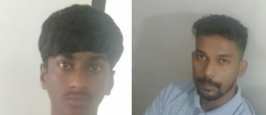 പോലീസുകാരന്റെ കാർ തകർത്ത സംഭവത്തിൽ രണ്ടുപേർ പിടിയിൽ.