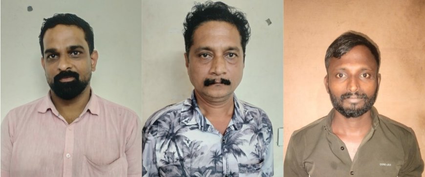 കാസർകോട് പ്രത്യേക പോലീസ് ഡ്രൈവ്; മൂന്ന് പേർ അറസ്റ്റിൽ.