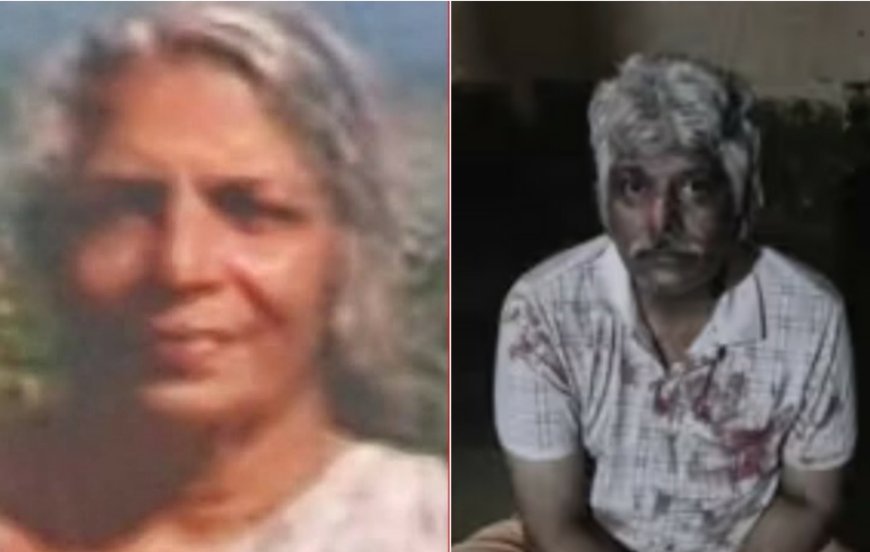 തിരുവനന്തപുരത്ത് മകൻ അമ്മയെ കഴുത്തറുത്ത് കൊലപ്പെടുത്തി.