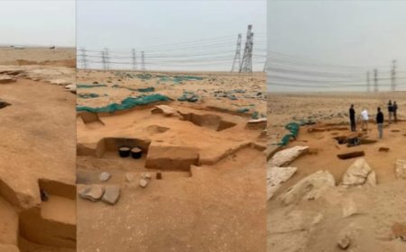 7,700 വർഷം പഴക്കമുള്ള പുരാവസ്തു ശേഖരം കണ്ടെത്തി.