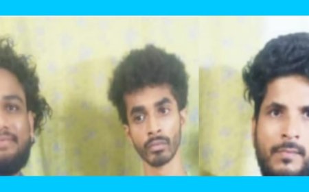 കുമ്പളയിൽ മെത്താം ഫിറ്റാമിനുമായി മൂന്ന് യുവാക്കൾ അറസ്റ്റിൽ