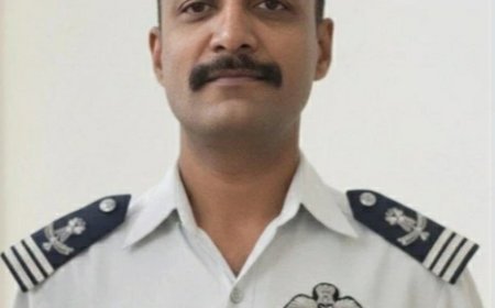 യുദ്ധ വിമാനം തകർന്നു മരിച്ച വ്യോമസേന വിംഗ് കമാൻഡ‌ർ നമൻഷ് സ്യാലിന്റെ ഭൗതികശരീരം ഇന്ന് ദില്ലിയിലെത്തിക്കും.