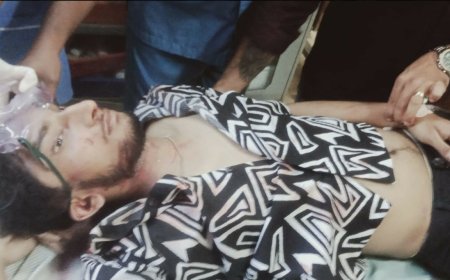 ഇരിയയിൽ ബൈക്കപകടം; യുവാവിന് പരിക്ക്.