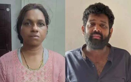 തൃശൂരിൽ അമ്മയെ കൊലപ്പെടുത്തിയ യുവതിയും കാമുകനും അറസ്റ്റിൽ.