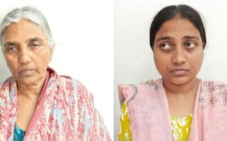 ധർമ്മസ്ഥല ക്ഷേത്രദർശനത്തിനെത്തിയ സ്ത്രീയുടെ ബാഗിൽ നിന്നും 76 ഗ്രാം സ്വർണ്ണം കവർന്ന കേസിൽ അമ്മയും, മകളും അറസ്റ്റിൽ.