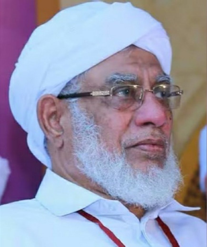 പ്രമുഖ ഇസ്ലാമിക പണ്ഡിതൻ കെ.കെ അഹമ്മദ് കുട്ടി മുസ്ലാർ കട്ടിപ്പാറ അന്തരിച്ചു.