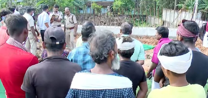 ദേശീയപാത നിർമാണത്തിനിടെയുണ്ടായ അപകടത്തിൽ അതിഥി തൊഴിലാളിക്ക് ദാരുണാന്ത്യം.