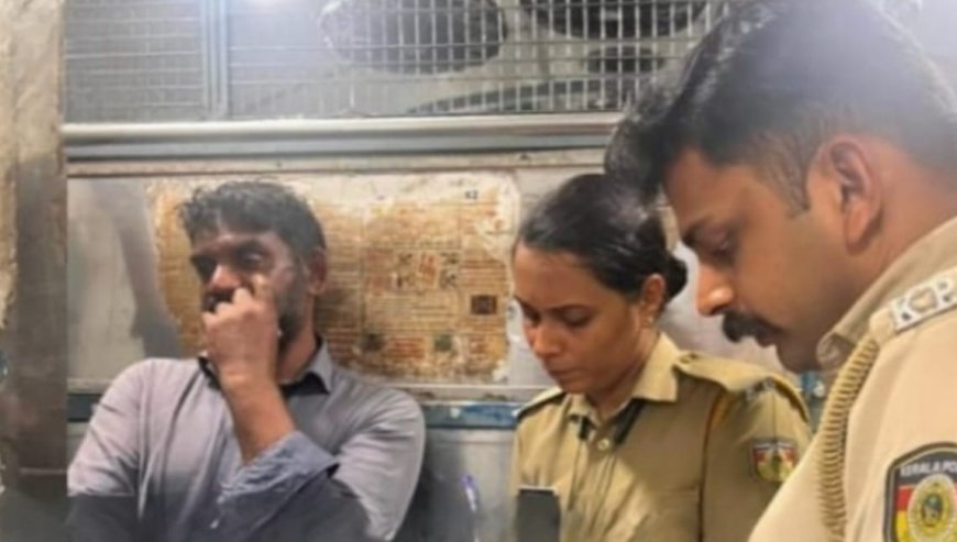 ട്രെയിനിൽ മൊബൈൽ ഫോൺ മോഷ്ടിച്ച പ്രതിയെ പിടികൂടി.