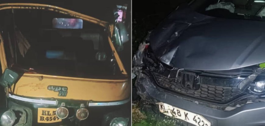 ആലത്തൂർ പാടൂരിൽ ഓട്ടോയും, കാറും കൂട്ടിയിടിച്ച് ആറുമാസം പ്രായമുള്ള കുഞ്ഞിന് ദാരുണാന്ത്യം.