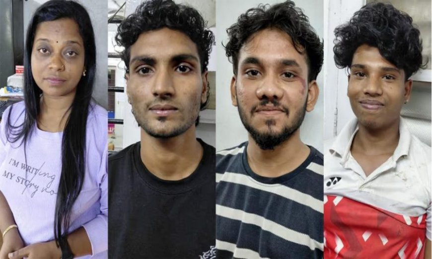 വീട്ടുടമയെ തല്ലി കാലൊടിക്കാൻ ക്വട്ടേഷൻ നൽകിയ വാടകക്കാരിയും ഗുണ്ടകളും അറസ്റ്റിൽ.