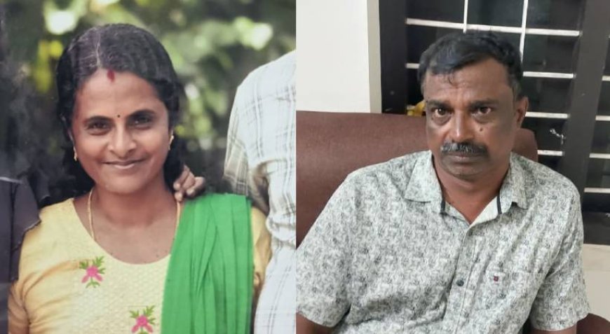 കൊല്ലത്ത് ഭാര്യയെ ഭർത്താവ് ഗ്യാസ് കുറ്റി കൊണ്ട് തലക്കടിച്ചു കൊന്നു.