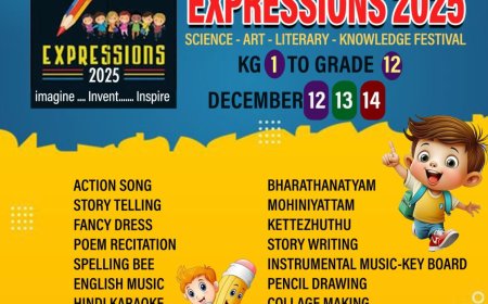 "Expressions 25" ഡിസംബർ 12,13,14 തിയ്യതികളിൽ അൽ ഐൻ ഇന്ത്യൻ സോഷ്യൽ സെൻ്ററിൽ നടക്കും