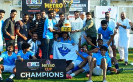 മെട്രോ കപ്പ് സീസൺ 2 ഫുട്ബോളിൽ സെൽകോൺ വെള്ളുവനാട് കിരീടം നേടി