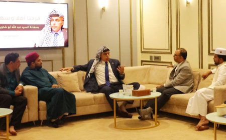 പലസ്തീൻ അംബാസഡർ നോളജ് സിറ്റി സന്ദർശിച്ചു