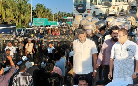 കുമ്പളയിലെ ടോൾ പിരിവ് നാട്ടുകാർ തടഞ്ഞു; സ്ഥലത്ത് സംഘർഷാവസ്ഥ