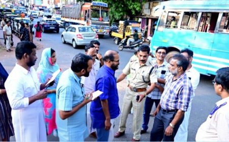 കാഞ്ഞങ്ങാട് ട്രാഫിക് പരിഷ്കരണ നടപടികൾ ആരംഭിച്ചു