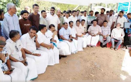 കുമ്പള ടോൾ പ്ലാസ; എംഎൽഎയുടെ നേതൃത്വത്തിൽ ജനകീയ സമരം തുടങ്ങി