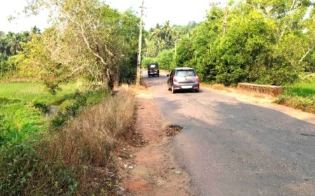 ചെമ്മട്ടംവയൽ-കാലിച്ചാനടുക്കം റോഡിൽ ജനുവരി 20 മുതൽ ഗതാഗത നിയന്ത്രണം