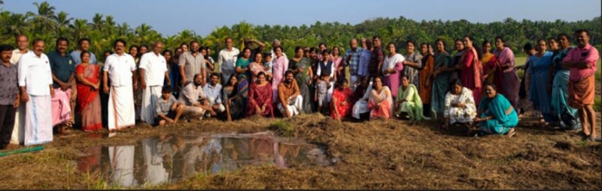 തെയ്യം കെട്ട്; പച്ചക്കറി കൃഷിക്ക് വിത്തിട്ടു