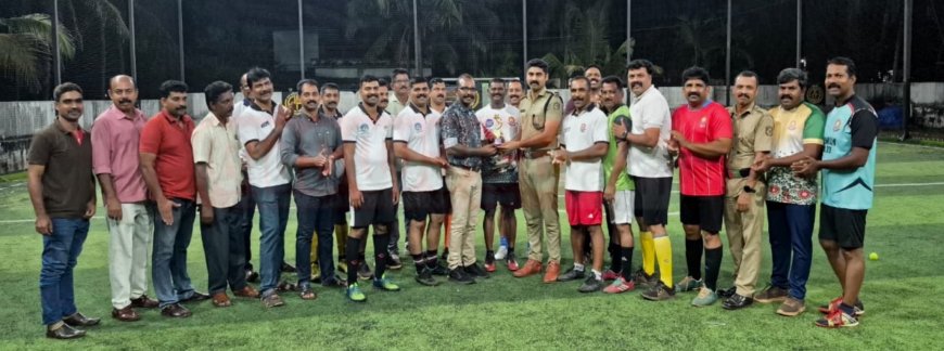 നീലേശ്വരം പോലീസ് ഫുട്ബോൾ മത്സരം സംഘടിപ്പിച്ചു