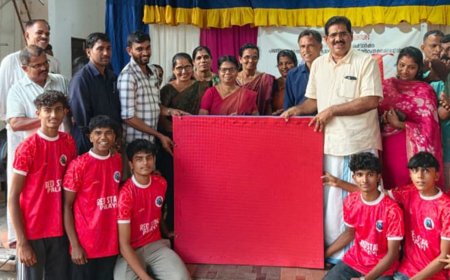 കബഡി മാറ്റ് വിതരണം ചെയ്തു