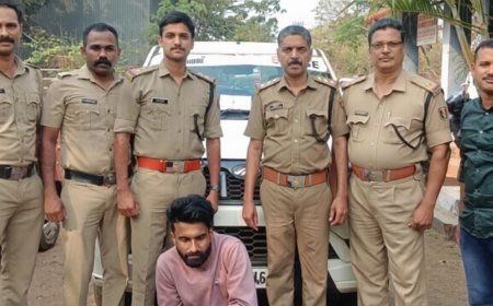 പെരിയ ലോഡ്ജിൽ എക്സൈസ് റെയ്ഡ്; 75.11 ഗ്രാം എംഡിഎംഎ യുമായി മഞ്ഞനടുക്കം സ്വദേശി അറസ്റ്റിൽ