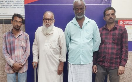 ഉപ്പള റെയിൽവേ ഭൂമിയിലെ മരംമുറി; നാലുപേർ അറസ്റ്റിൽ