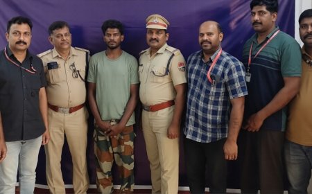 മൊബൈൽ ഫോൺ കവർന്ന പ്രതിയെ 24 മണിക്കൂറിനകം പിടികൂടി റെയിൽവെ പോലീസും, ആർപിഎഫും