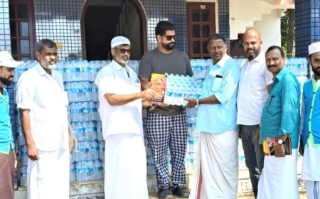 വയനാട്ടുകുലവൻ തെയ്യം കെട്ട് മഹോത്സവത്തിന് ഐക്യദാർഢ്യവുമായി സമസ്ത സംഘാടകർ.