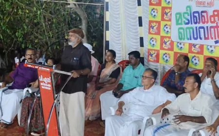 മടിക്കൈ സെവൻസ്: ആവേശ്വോജ്ജ്വല തുടക്കം; ആദ്യ മത്സരത്തിൽ  ഷൂട്ടേഴ്സ് പടന്നയ്ക്ക് ജയം.