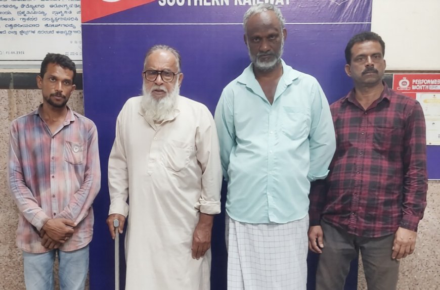 ഉപ്പള റെയിൽവേ ഭൂമിയിലെ മരംമുറി; നാലുപേർ അറസ്റ്റിൽ