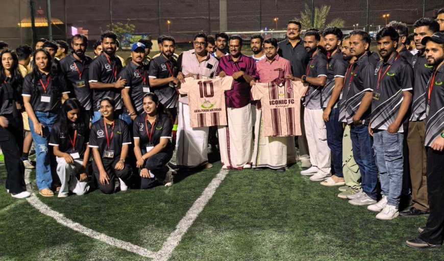 ഐകോണിക് എഫ് സി-യുഎഇ കാഞ്ഞിരപ്പൊയിൽ സംഘടിപ്പിച്ച സെവൻസ് ഫുട്ബോൾ ടൂർണമെന്റ്; യൂണിവേഴ്സൽ മല്ലോട്ട് ജേതാക്കൾ