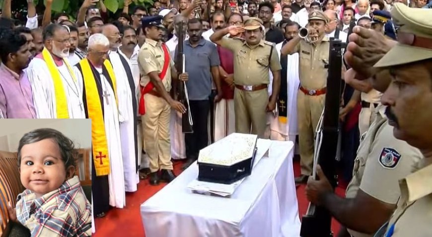 ആലിന് നാട് ഔ​ദ്യോ​ഗിക ബഹുമതികളോടെ യാത്രാ മൊഴി നൽകി.