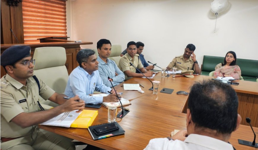 തിരഞ്ഞെടുപ്പ്; കേരള കർണാടക അതിർത്തി ജില്ലാ മേധാവികളുടെ യോഗം മംഗലാപുരത്ത് നടന്നു