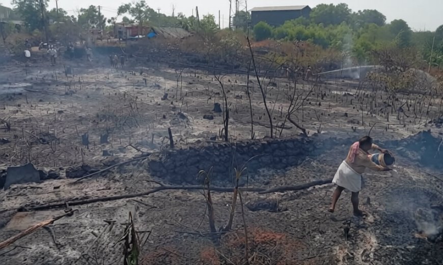 നീലേശ്വരം ചിൻമയാ വിദ്യാലയത്തിന്ന് സമീപം തീപിടിത്തം; ദേഹാസ്വാസ്ഥ്യം അനുഭവപ്പെട്ട കുട്ടികൾക്ക് ചികിത്സ നൽകി