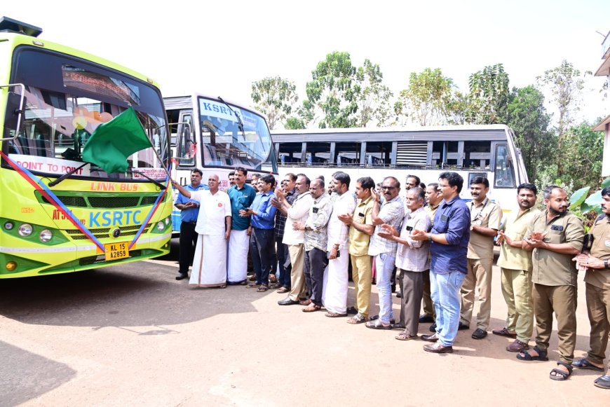 കാഞ്ഞങ്ങാട്-കോട്ടയം സൂപ്പർ ഫാസ്റ്റ് സർവീസിൻ്റെയും, കാഞ്ഞങ്ങാട് -കാസർഗോഡ് ഫാസ്റ്റ് പാസഞ്ചർ സർവീസിൻ്റെയും ഉദ്ഘാടനം  കാഞ്ഞങ്ങാട് എം എൽ എ ഇ ചന്ദ്രശേഖരൻ നിർവഹിച്ചു