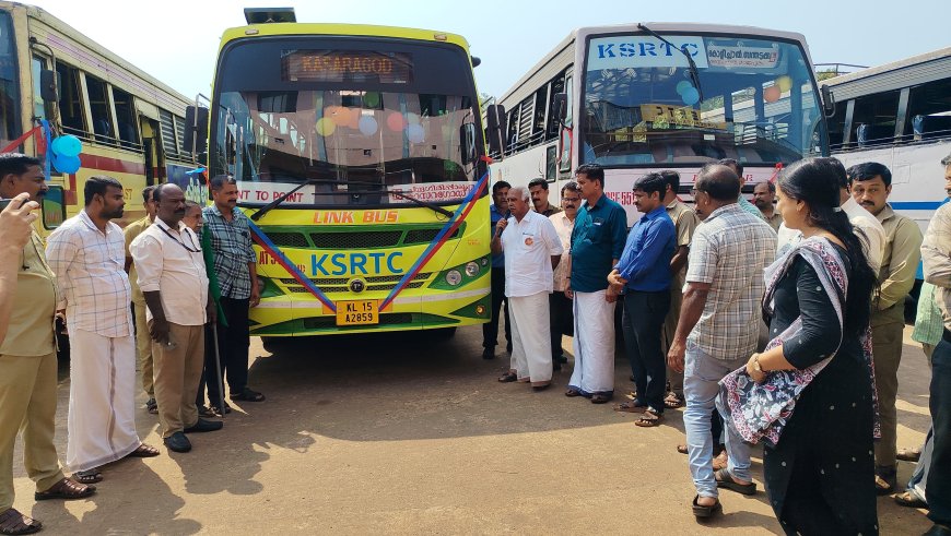 കാഞ്ഞങ്ങാട്-കോട്ടയം സൂപ്പർ ഫാസ്റ്റ് സർവീസിൻ്റെയും, കാഞ്ഞങ്ങാട് -കാസർഗോഡ് ഫാസ്റ്റ് പാസഞ്ചർ സർവീസിൻ്റെയും ഉദ്ഘാടനം  കാഞ്ഞങ്ങാട് എം എൽ എ ഇ ചന്ദ്രശേഖരൻ നിർവഹിച്ചു