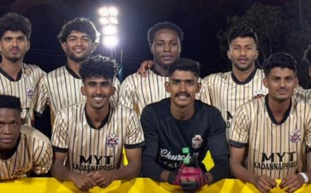 മടിക്കൈ സെവൻസ്; എം വൈ ട്ടി കടന്നപ്പള്ളി ജേതാക്കൾ.