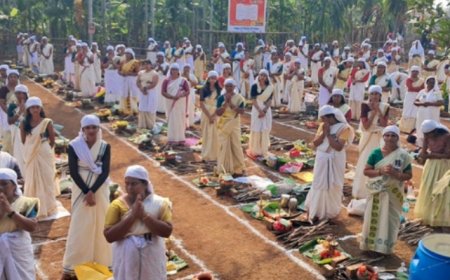 ഭക്തിയുടെ നിറവിൽ വെള്ളുട ദുർഗ്ഗാ ഭഗവതിക്ക് പൊങ്കാലയിറപ്പിച്ചു