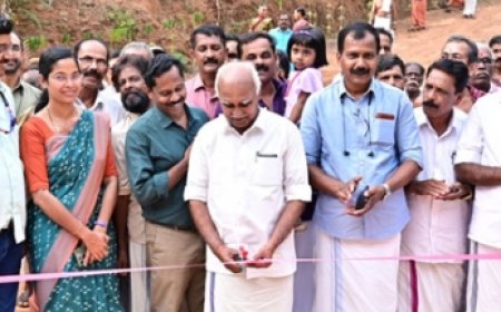 കോടോം-ബേളൂർ പഞ്ചായത്തിൽ പാലത്തോട് കൂടിയുള്ള തോണിക്കല്ല് വി സി ബി യുടെ നിർമ്മാണോദ്ഘാടനം നടത്തി